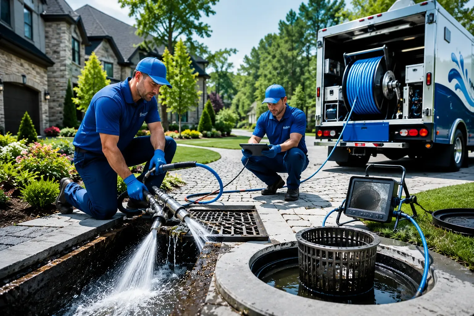Local outdoor drain cleaning professionals in Glencoe, OK
