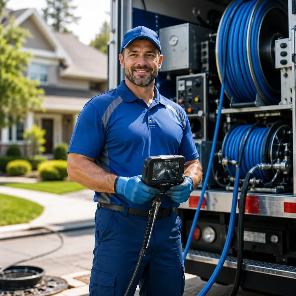 Local outdoor drain cleaning specialists in Glencoe, OK